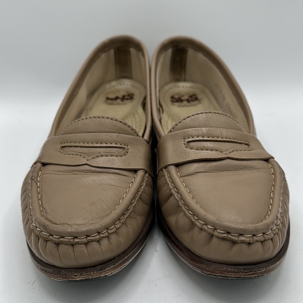 SAS Tripad Comfort tan penny loafers, size 6.5N - Picture 2 of 9